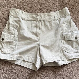 Bass Women's Light Tan Cargo Shorts